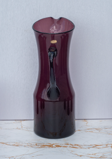 Gorgeous Vintage Aubergine Water Set