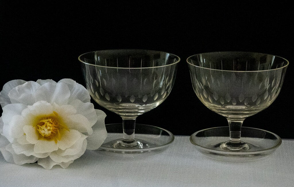 Vintage Dessert bowls/Cocktail glasses