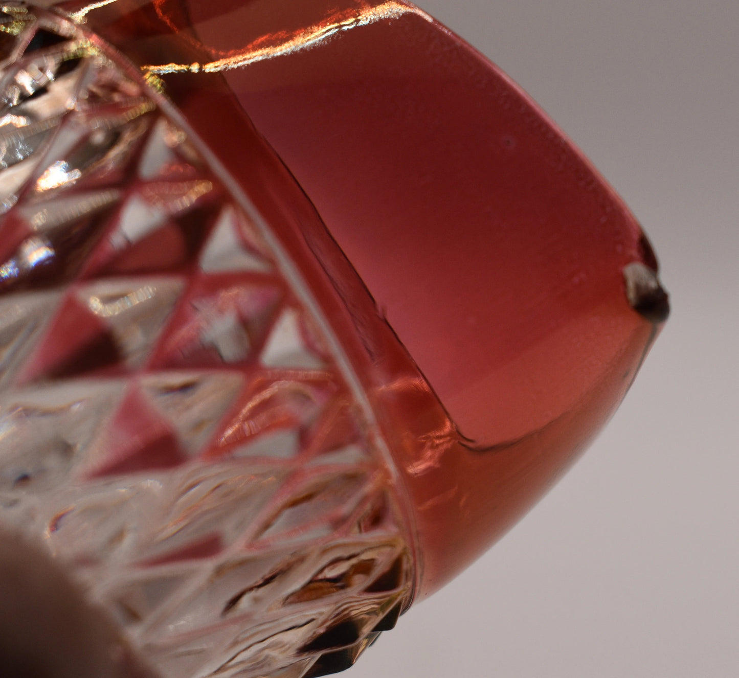 Vintage Indiana Glass Cranberry Rimmed Creamer Sugar Bowl & Underplate